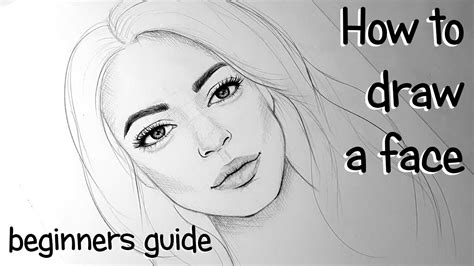 how to draw faces for beginners|how to draw a realistic face.